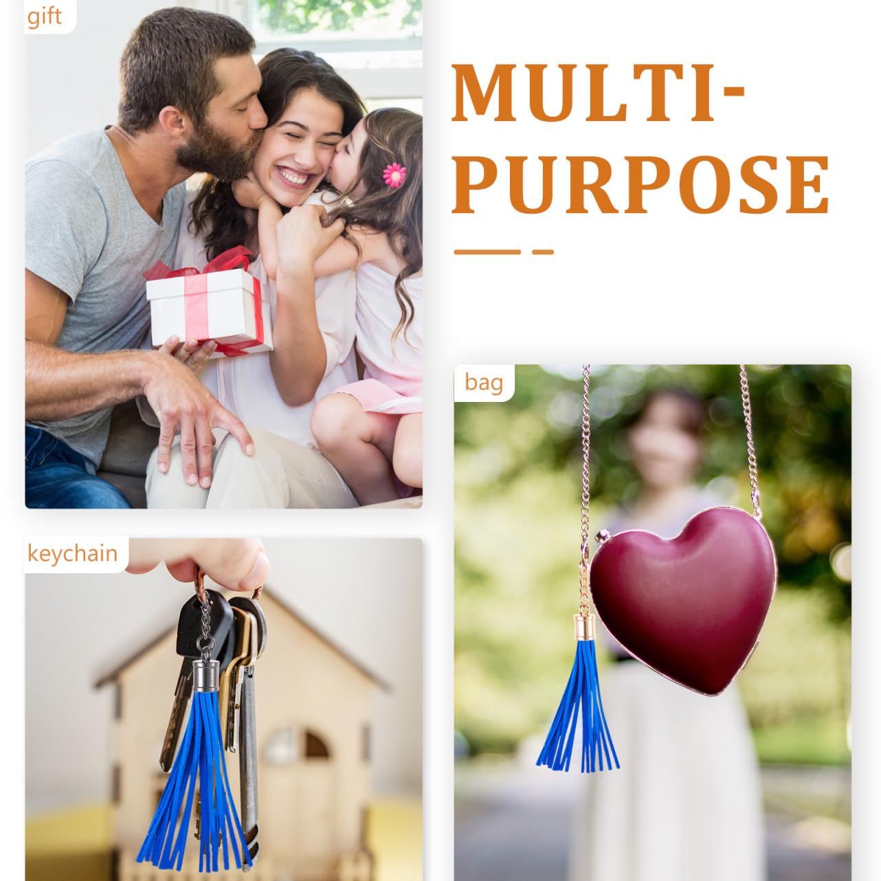 jojofuny 3 Set Coperchi Per Frange Materiali Professionali Per Creazione Gioielli Accessori Per Collane Bracciali E Fai Da Te Con Incluse 20 Pezzi*3