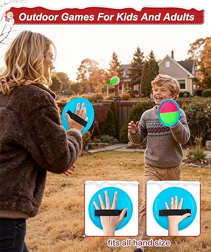 Miniatura 5 de Juguetes para Niños Pequeños Juego de Pelota de Lanzar y Atrapar Relleno de Media Navideña para Niños Pequeños, Juguetes para Niños y Niñas de 3 4 5