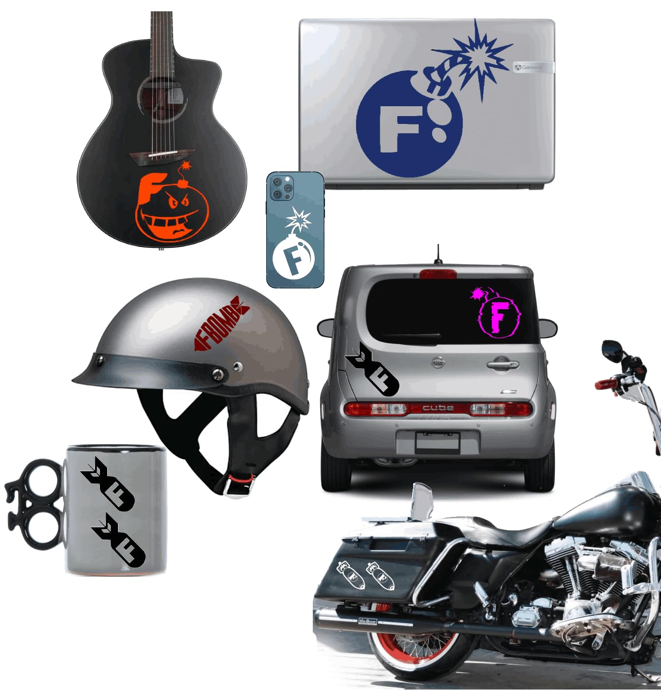 Fly Fishing Vinyl Decal Sticker For Cars Trucks Windows