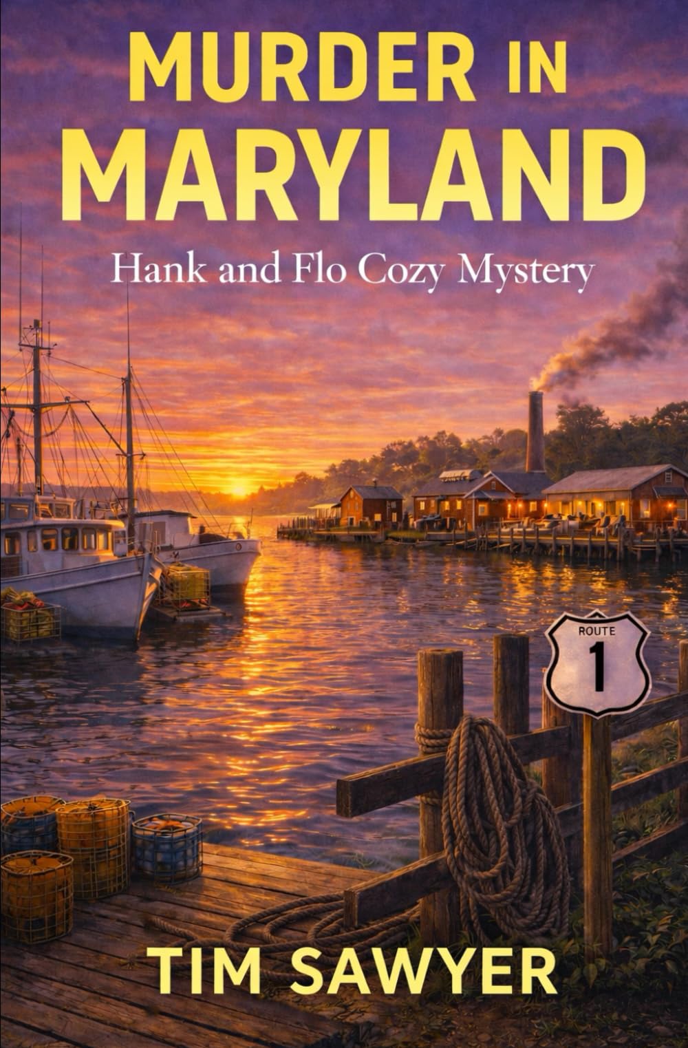 Murder in Maryland: Hank and Flo Cozy Mystery: 6 (Hank and Flo Route 1 Cozy Mystery)