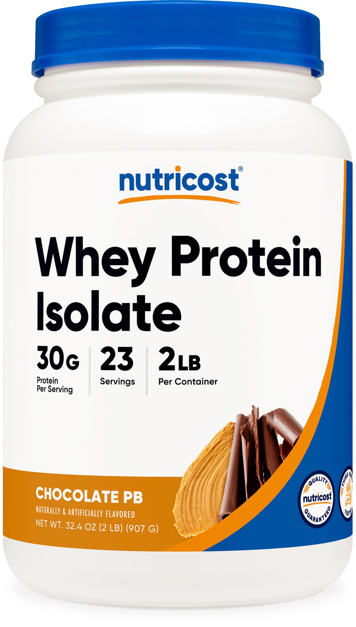 Nutricost Whey Protein Isolate Chocolate Peanut Butter