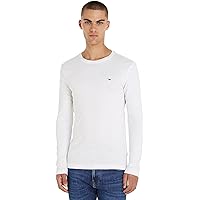 Tommy Jeans Maglietta Maniche Lunghe Uomo TJM Original Maniche Lunghe