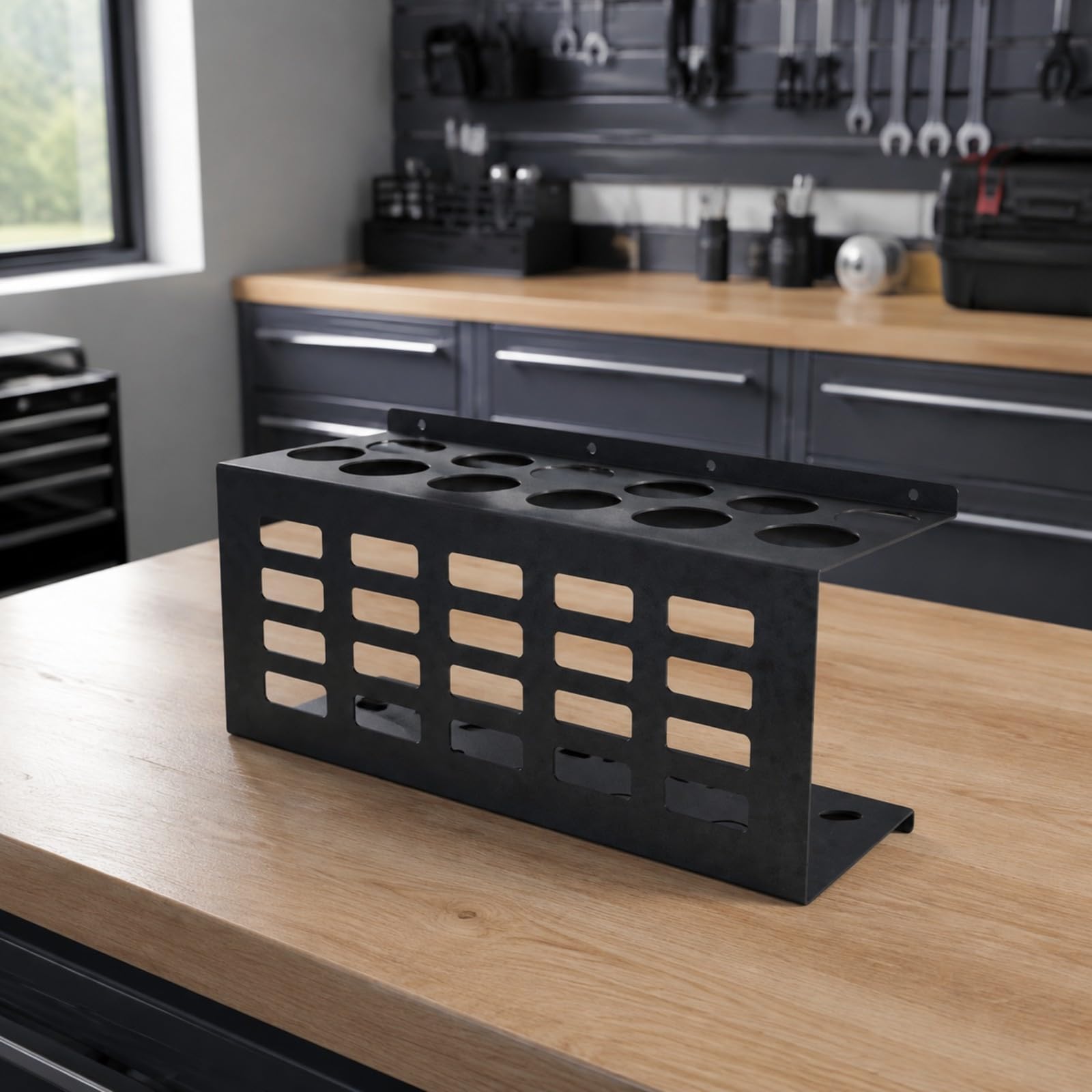 kowaku di Silicone con Design Aperto Mensola di Mastice Compatto Rack oggetti per Meccanici, Operai Edili, Officina, Garage