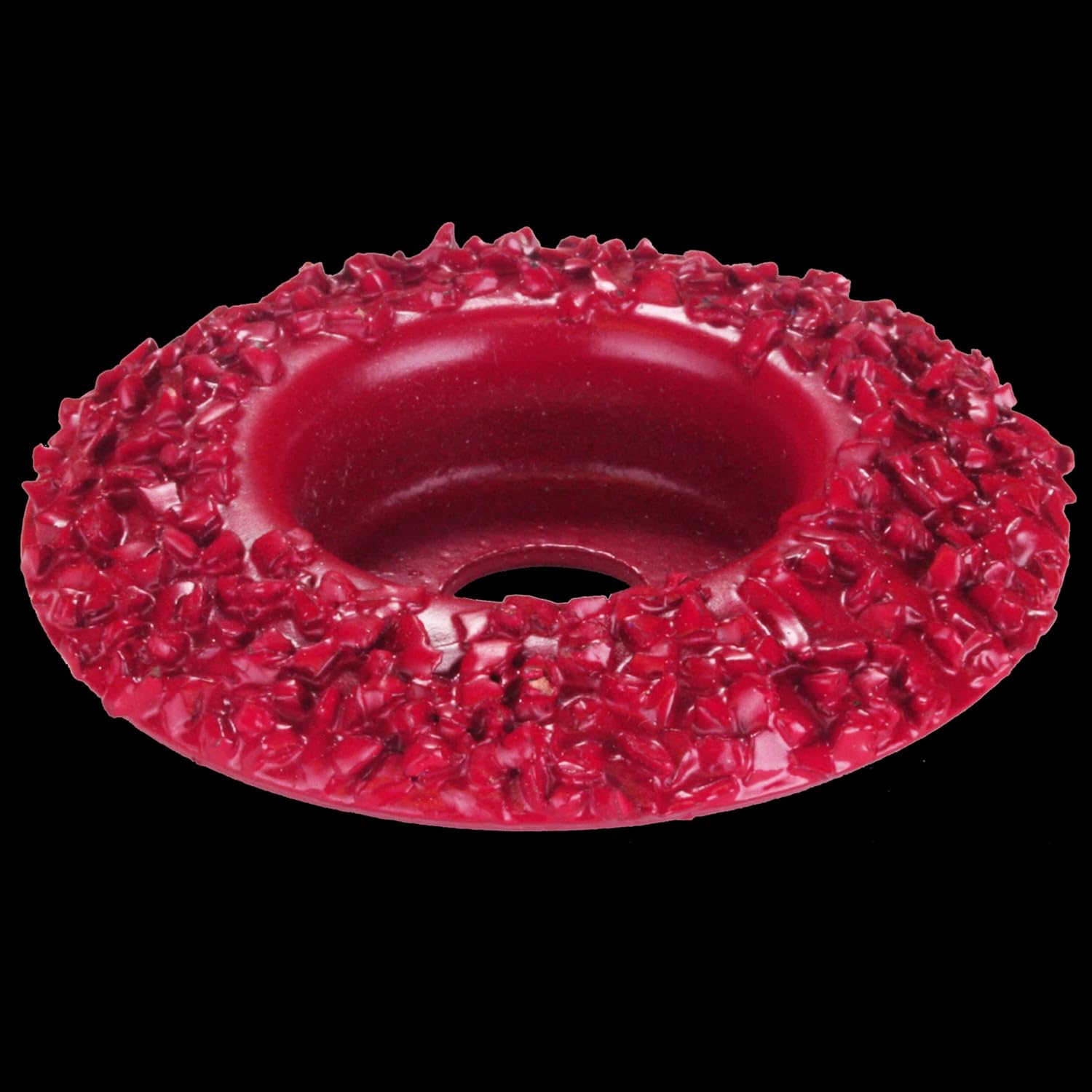 Hoof Boss Red Coarse Grit Dome Power Rasp Disc - Heavy-Duty Hoof Trimming for Tough Hooves - Ideal for Goats, Horses, Sheep, Pigs & Cattle - Durable Replacement Disc for Hoof Boss Electric Tools