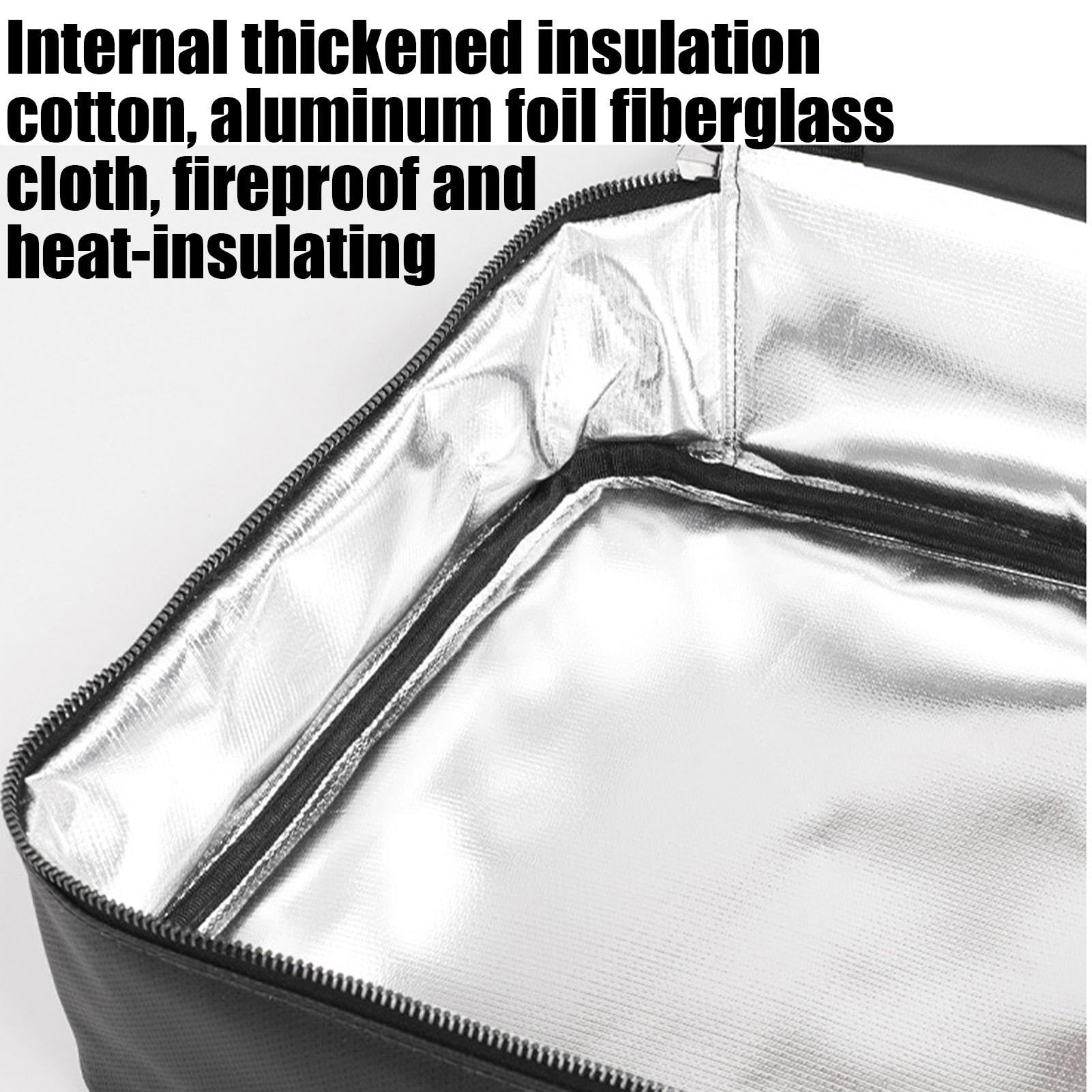 Scatola di sicurezza per documenti, Impermeabile a prova di fuoco Storage Box, espandibile File Folder Organizer, Importante scatola di archiviazione documenti, Multi-funzionale File Organizer,
