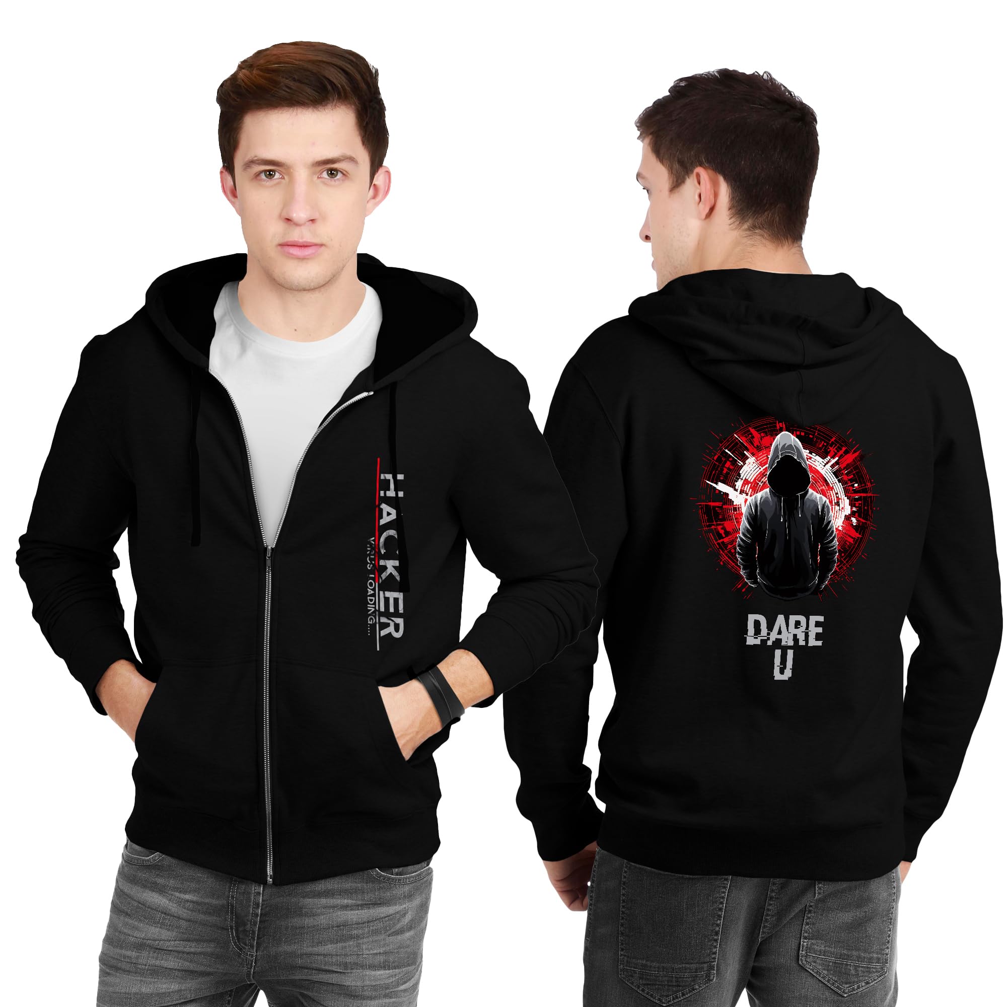fanideaz Mens Cotton Graphic Printed Zipper Hoodie for Men-picture-36