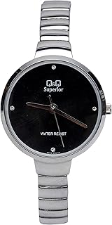 Q&Q Analog Black Dial Women's Watch-S349-202NY