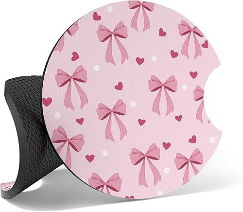 Miniatura 12 de Posavasos para automóvil, paquete de 2 posavasos para automóvil, 2.75 pulgadas, antideslizantes y absorbentes, para portavasos de automóvil,