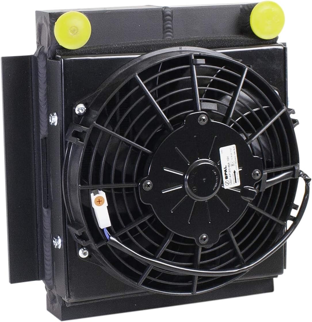 Griffin Radiators CXU00002 OffRoad Fluid Cooler/Fan Kit; Aluminum; Overall Size 9.