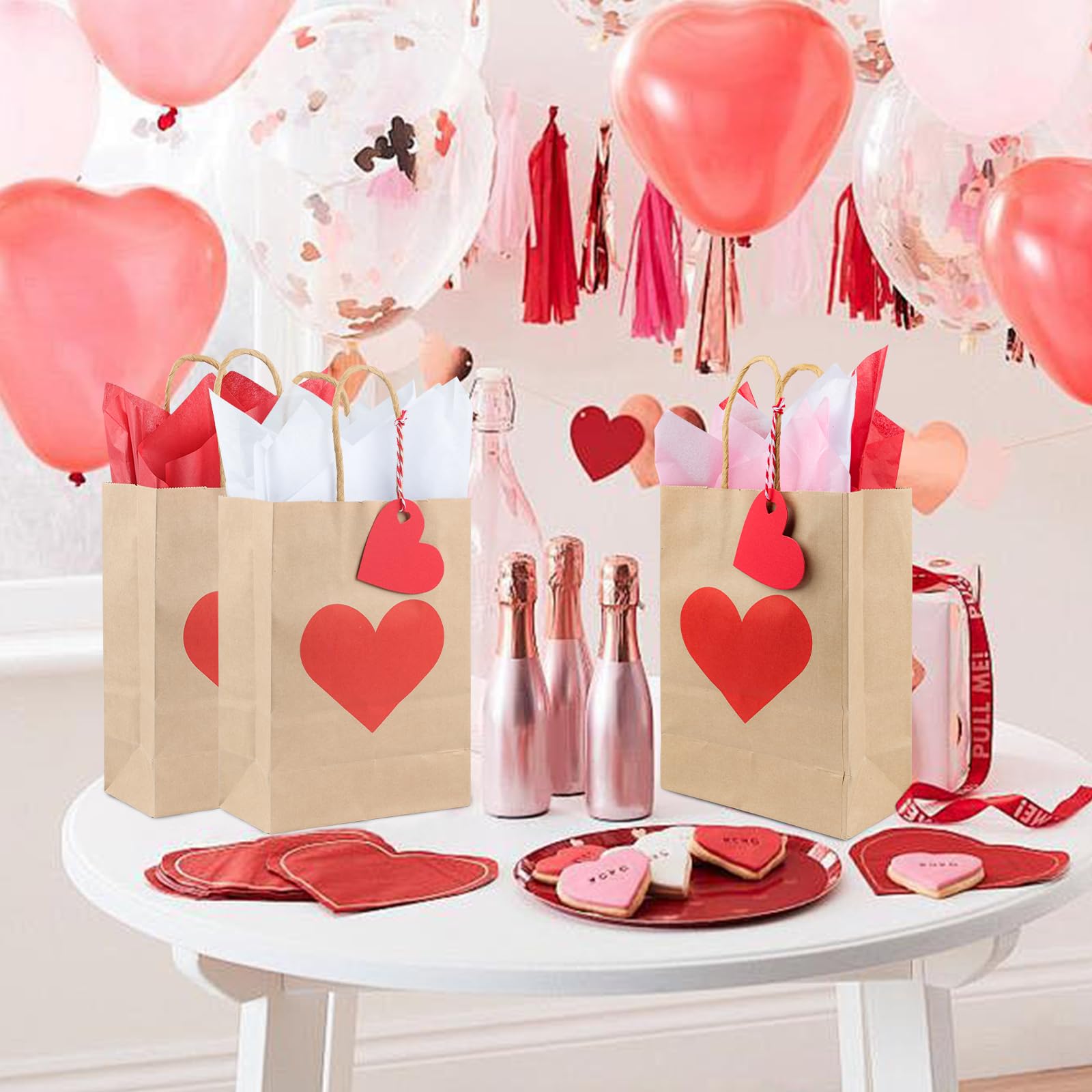 12 pezzi sacchetti regalo con 18 adesivi sacchettini compleanno bambini