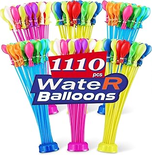 1110pcs Water Balloons Quick Fill Water for Pools, Fighting, Water Compa...