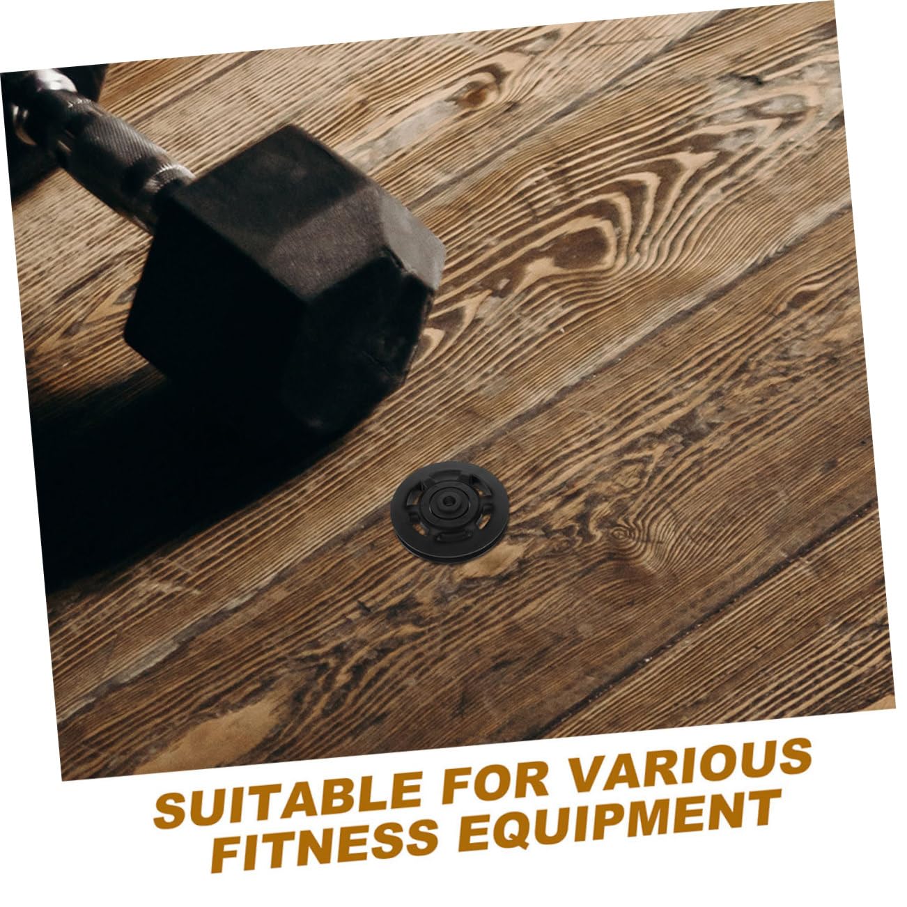 VANZACK Poleas de Nailon de 90mm para Equipos de Gimnasio, 10 Piezas
