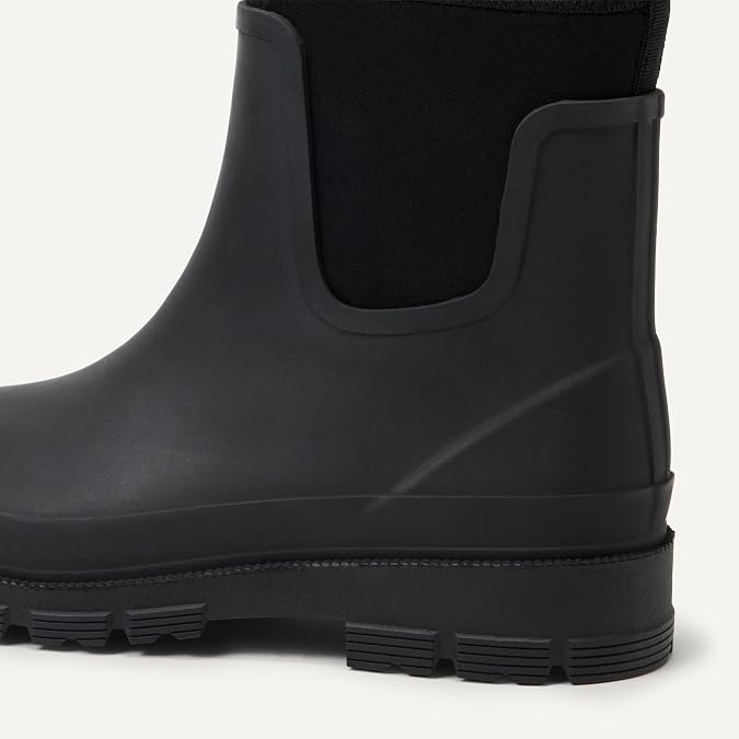 Amazon Essentials Women's Waterproof Chelsea Ankle Rain Boots
