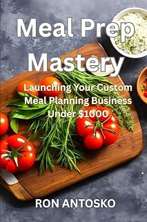 Meal Prep Mastery: Launching Your Custom Meal Planning Business Under $1000