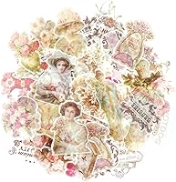 Vista 1 de allydrew Calcomanías decorativas para álbumes de recortes, Washi, manualidades para papelería, diario, fabricación de tarjetas (60 piezas)