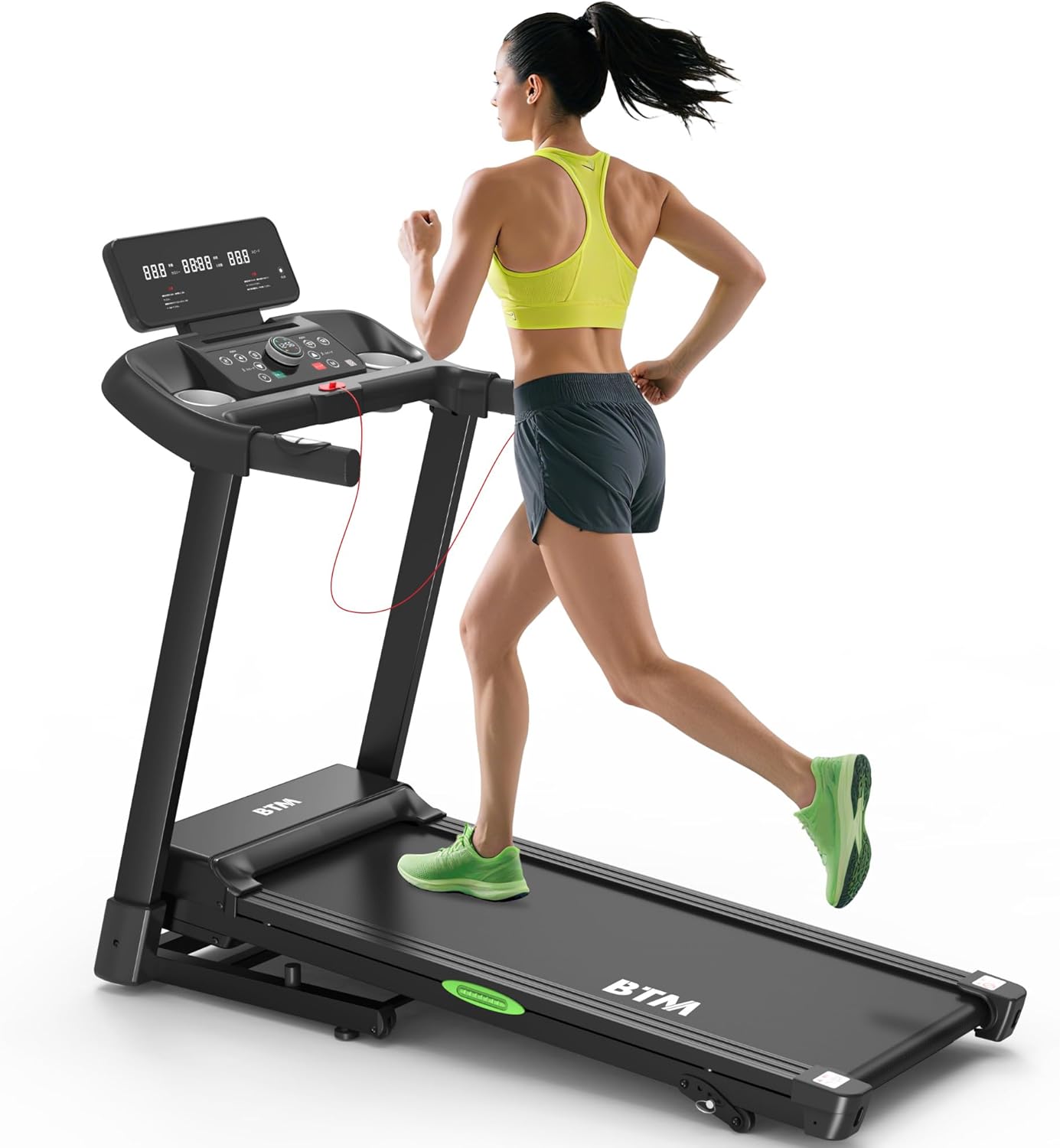 BTM 電動ランニングマシン トレッドミル ルームランナー 家庭用