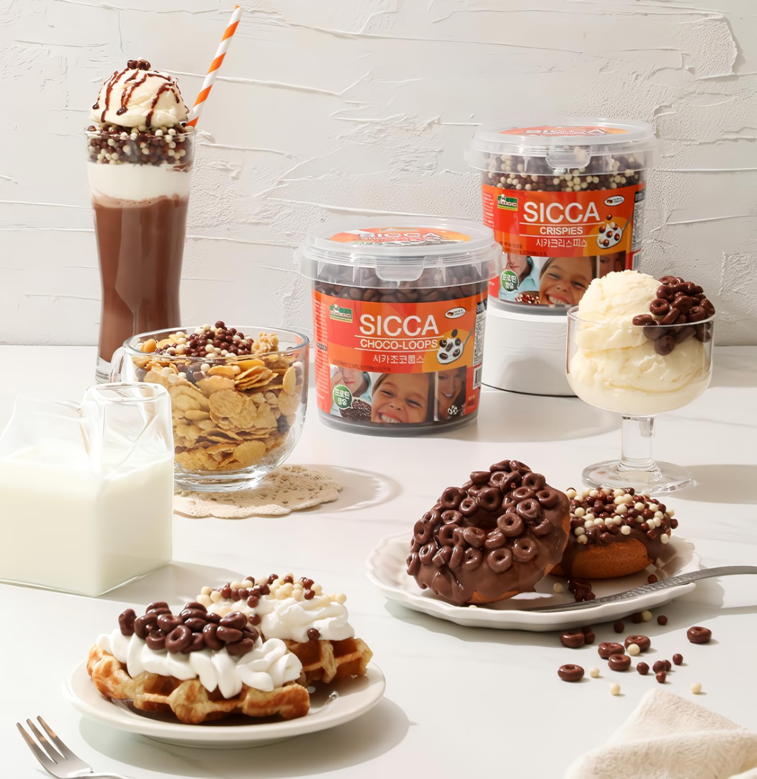 Amazon.co.jp: シカミルク チョコルップス SICCA CHOCO LOOPS チョコ