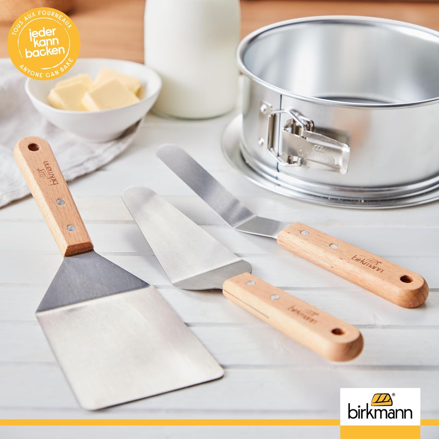 Cause we care Bundt Cake Diameter 18 cm Tin Plate PFOA and PFOS Free Silver 889088