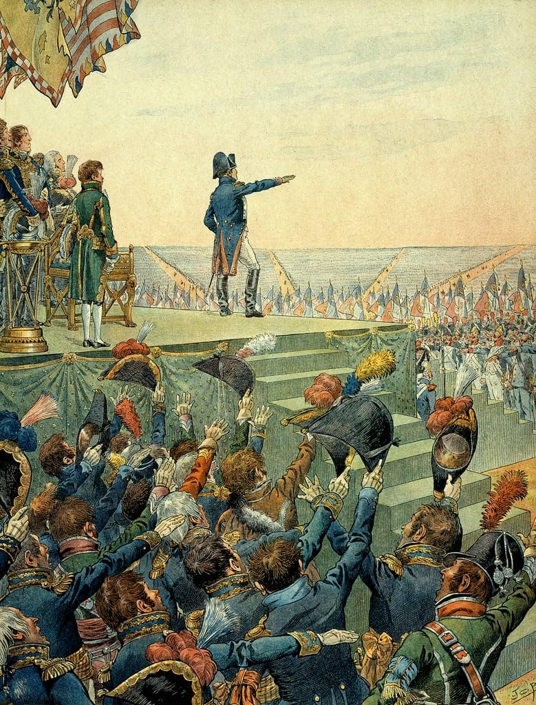 Tableaux graffiti Napoléon grand format déco murale de caractère - 5
