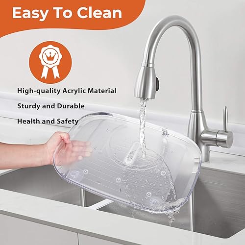 Miniatura 7 de Organizador cuadrado Lazy Susan para refrigerador - Organizador rectangular para nevera, organizador de refrigerador Lazy Susan, rotación de 360 y