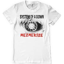 System Of A Down Officially Licensed Mezmerize Clock Mens T-Shirt