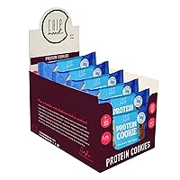 Vista 6 de ChipMonk Galletas para hornear, nueces con chispas de chocolate y nueces altas en proteínas, aperitivos de gimnasio aptos para dietas bajas