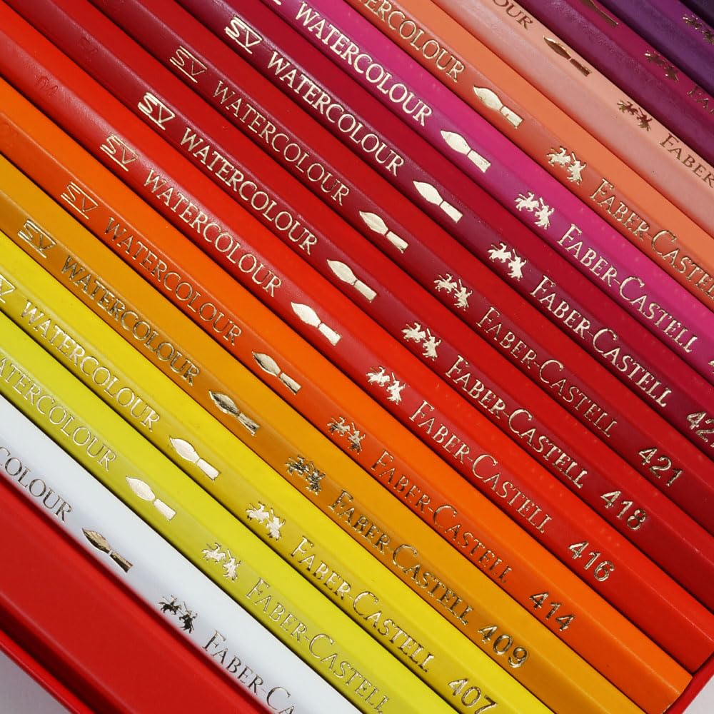 Amazon | ファーバーカステル(Faber-Castell) 色鉛筆 水彩 36色
