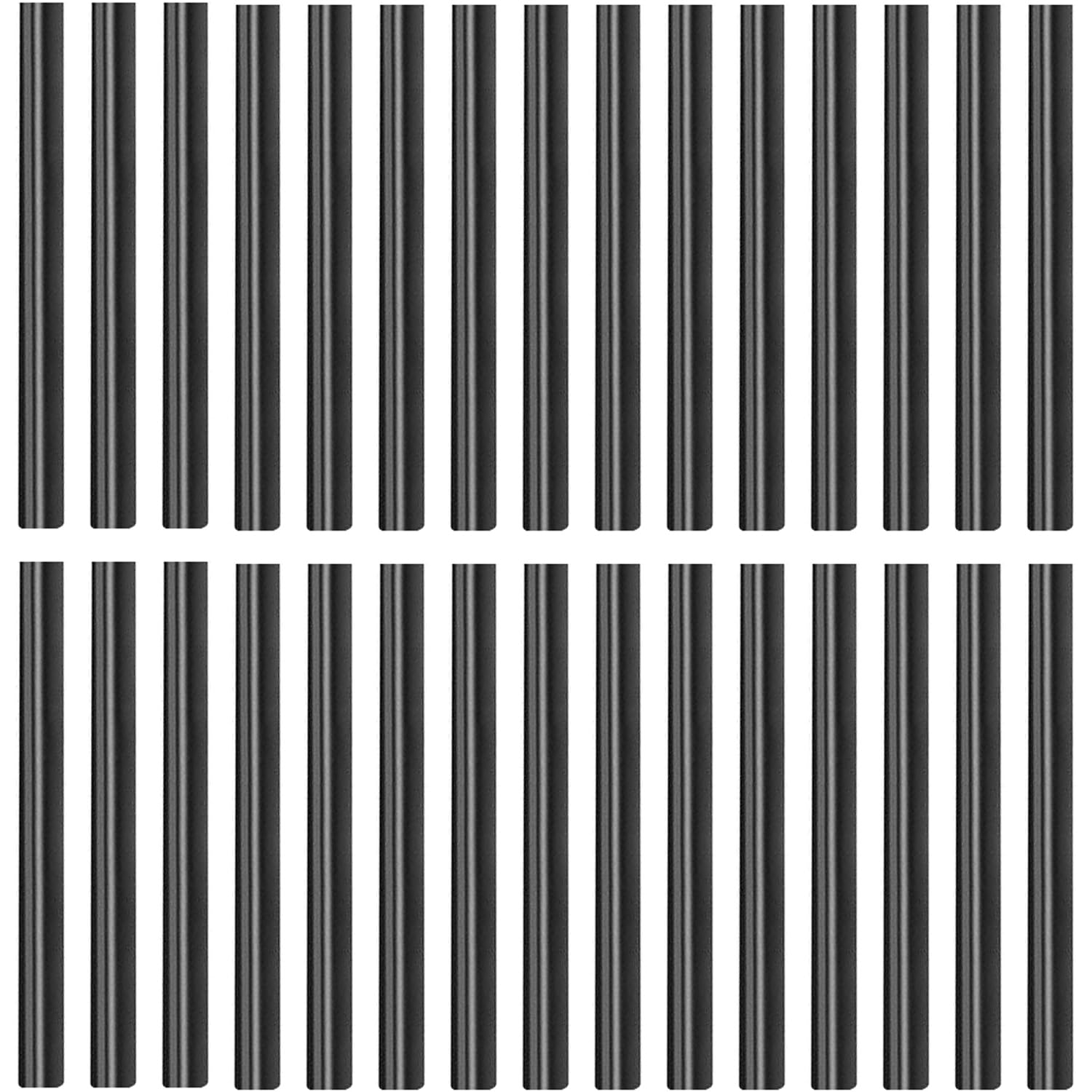30 Pack Mini Size Hot Glue Sticks, Hot Glue Gun Bulk Sticks,Length 100mm / 4", Diameter 7mm / 0.27"/ 0.28 Inch for Kids and Adults DIY Craft,