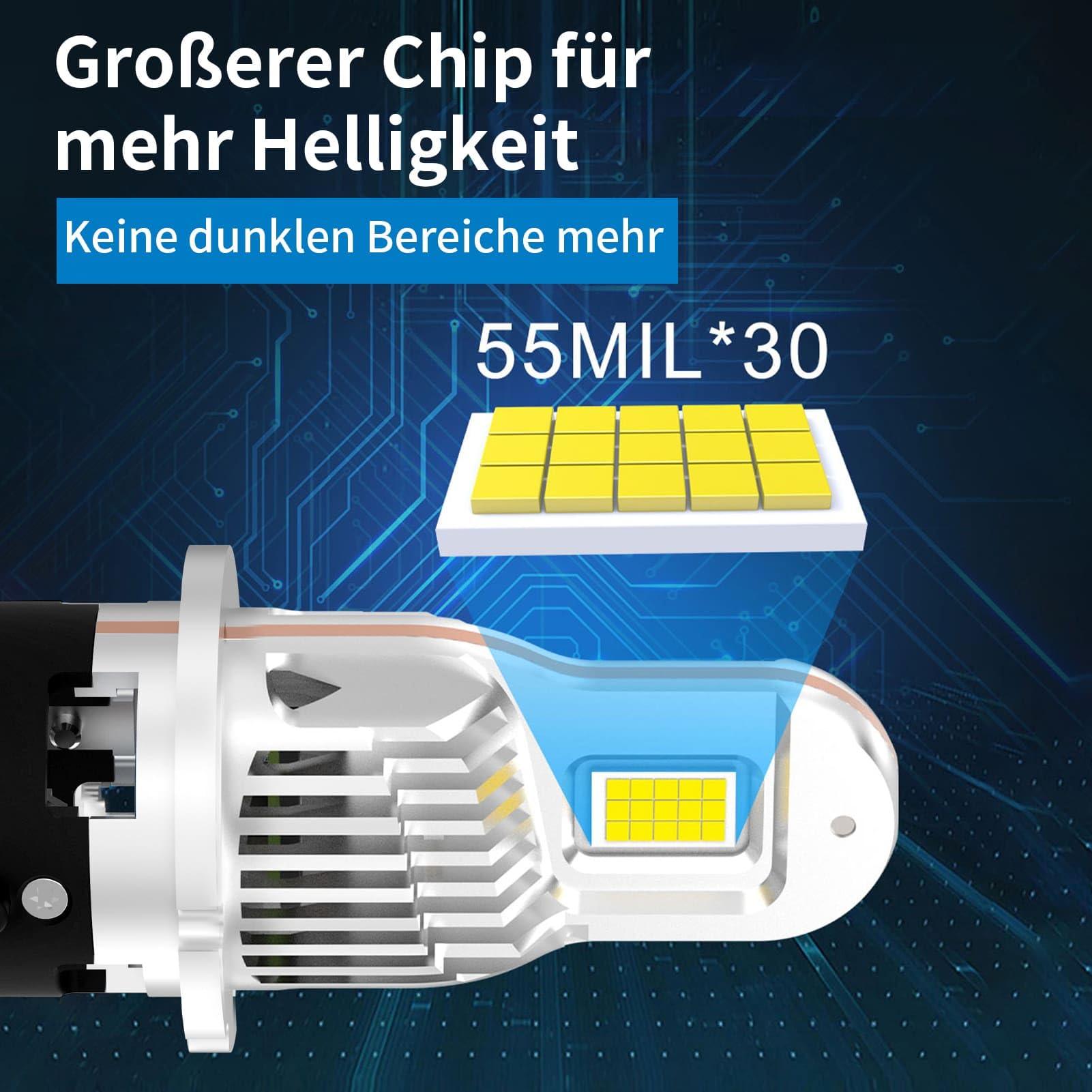 D2S Xenon Brenner 12V 40W – Xenon D2S Scheinwerferlampe 6500K Weiß – Anti-UV mit Zulassung– Ersatz Lampen für Abblendlicht & Fernlicht – 2 Stück