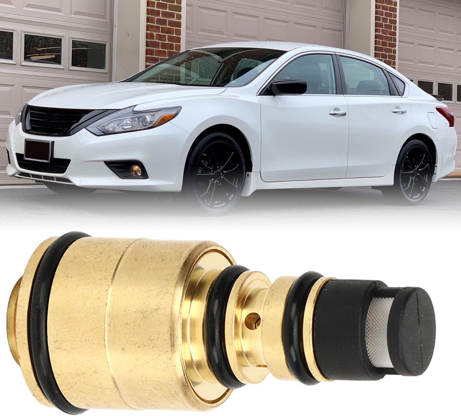 AC Compressor Control Valve, ECV11 High Efficiency Mechanical AC CompressorControl Valve Low Consumption Professional Practical for Altima 2 5 Liter Engine