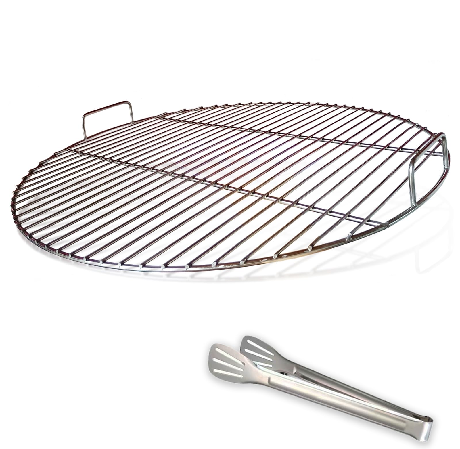 Molla per Maniglia Stufa BBQ in Acciaio Inossidabile, 11/14 cm, Accessorio Universale per Barbecue, Grill e Stufe a Legna
