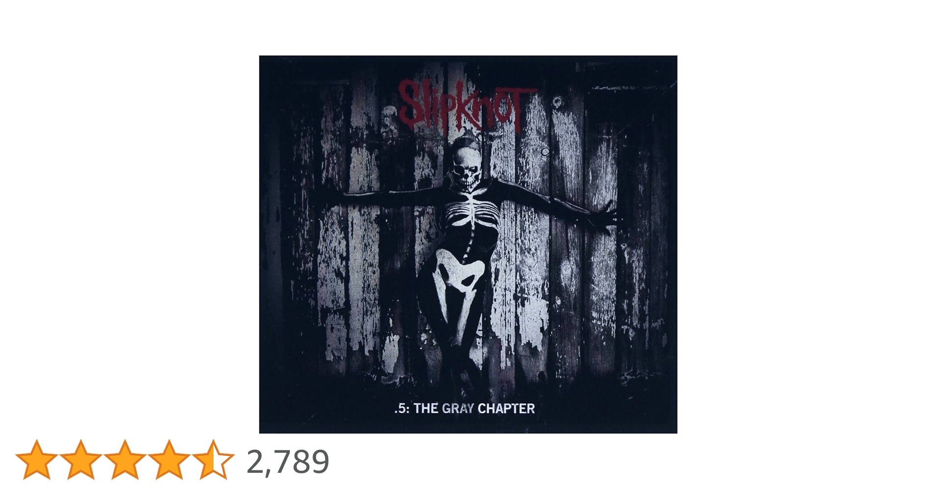 Amazon.co.jp: .5:ザ・グレイ・チャプター(2CDスペシャル