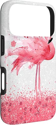 Vista 81 de Funda para iPhone 13 Cute Flamingo Women Girls Flamingos Birds