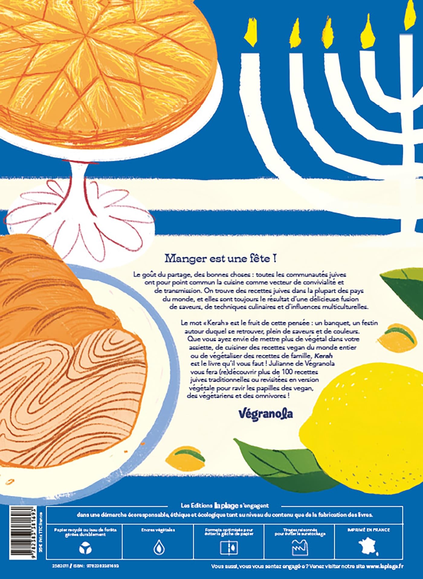 Kerah: Cuisines juives vegan