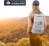 Vista 7 de Sea to Summit Ultra-Sil mochila de día ultraligera, 20 litros, Anaranjado, Mochilas Daypack