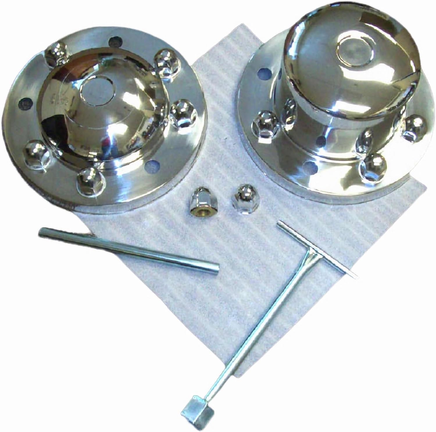 Kaper II A225K Polished Stainless Steel Universal Axle