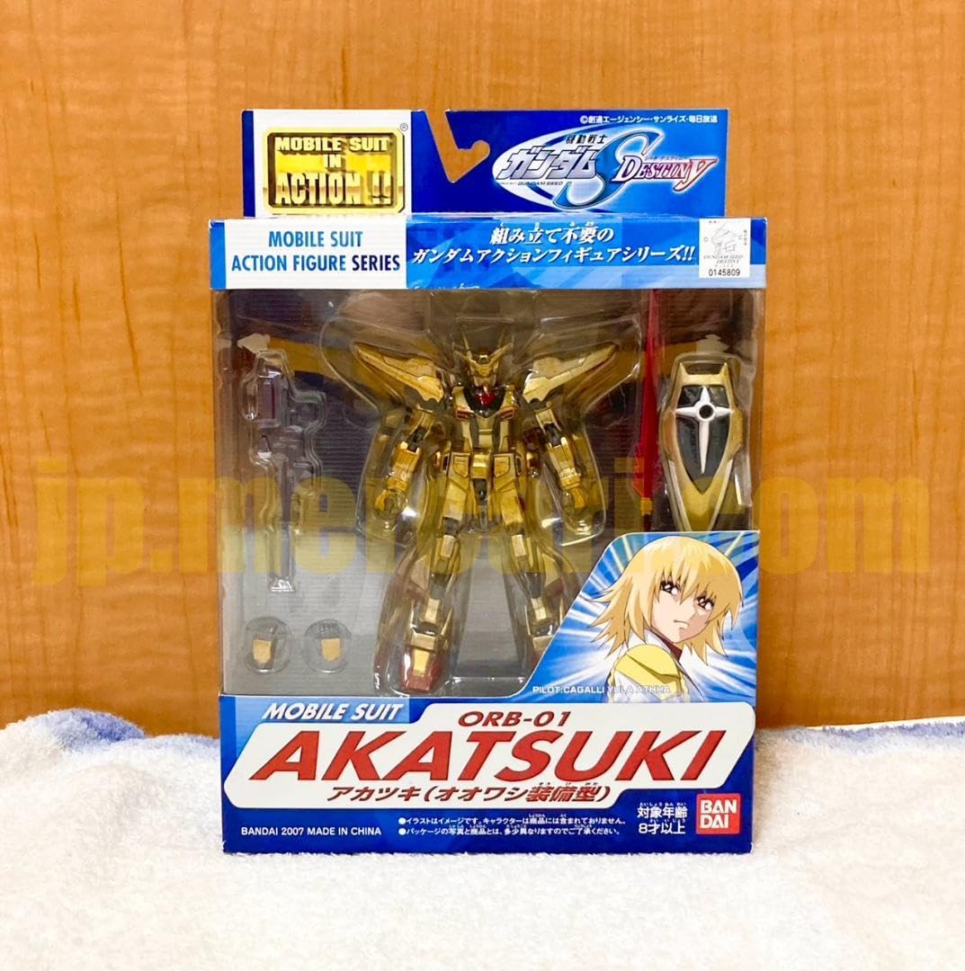 美品 フィギュア ORB-01 アカツキガンダム(オオワシ装備) Amazon.co.jp: MS In Action ORB-01 アカツキオオワシユニット