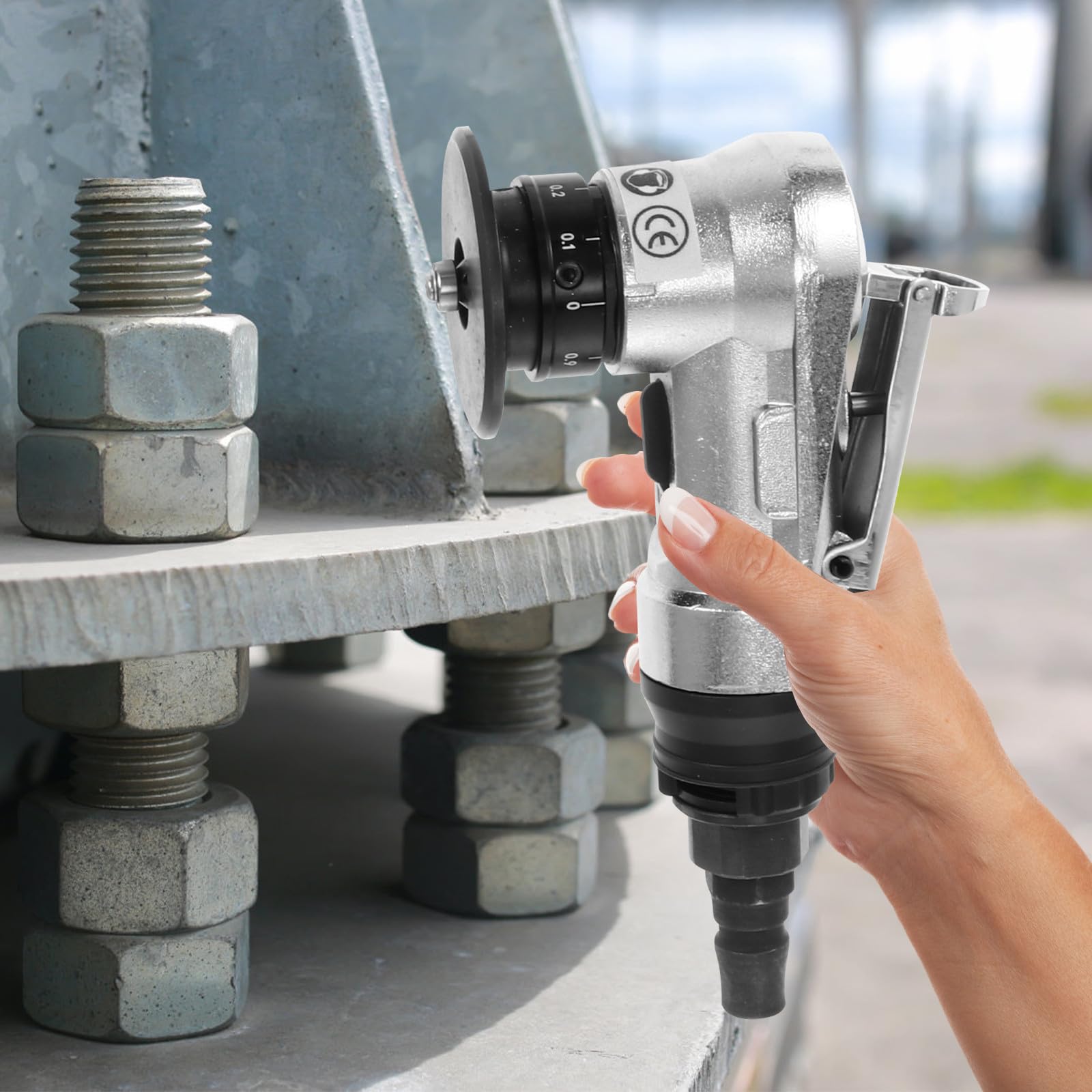 Mini Máquina de Biselado Neumática 30000rpm para Metalistas