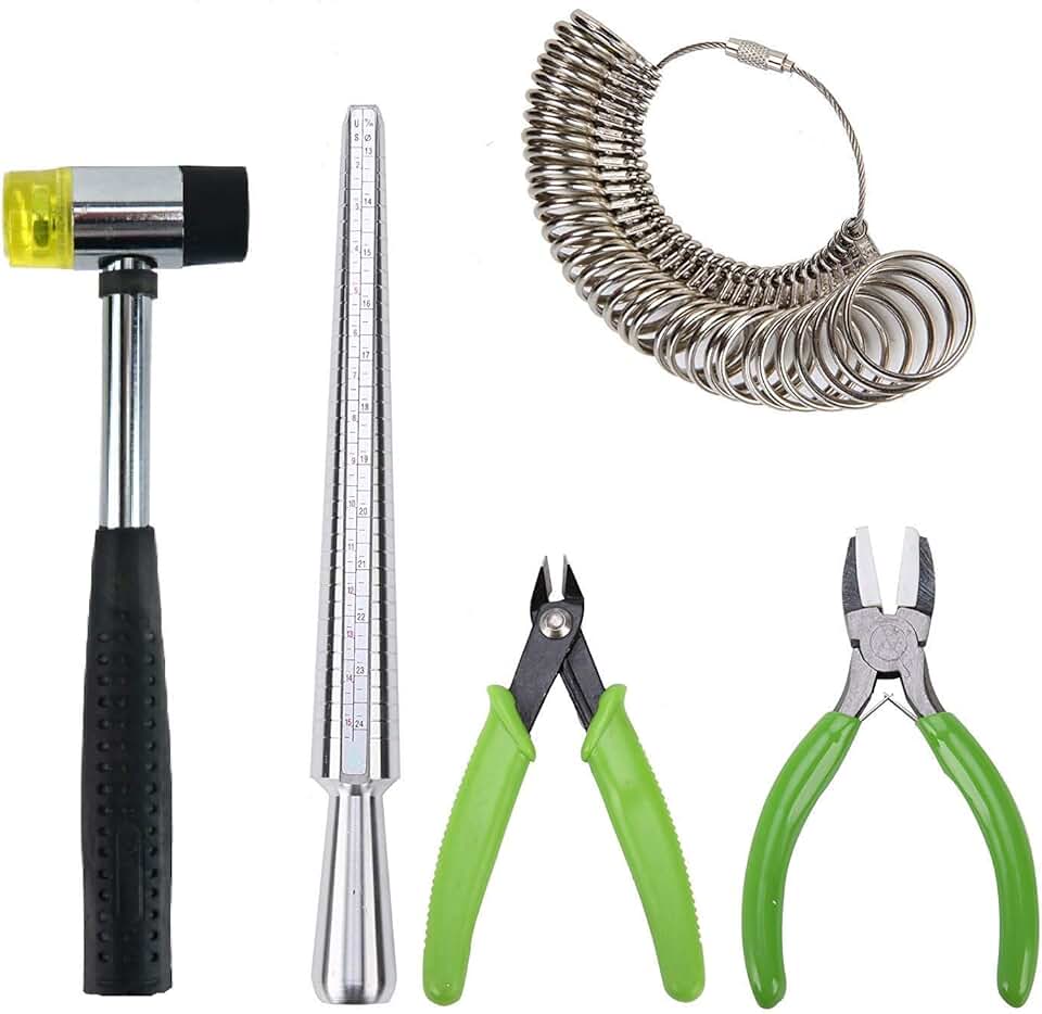 Открыватель для колец в рукоделии. Ring tools. Металлическая проволока для плетения. Ring tools. Для колец из монет инструментов комплект.