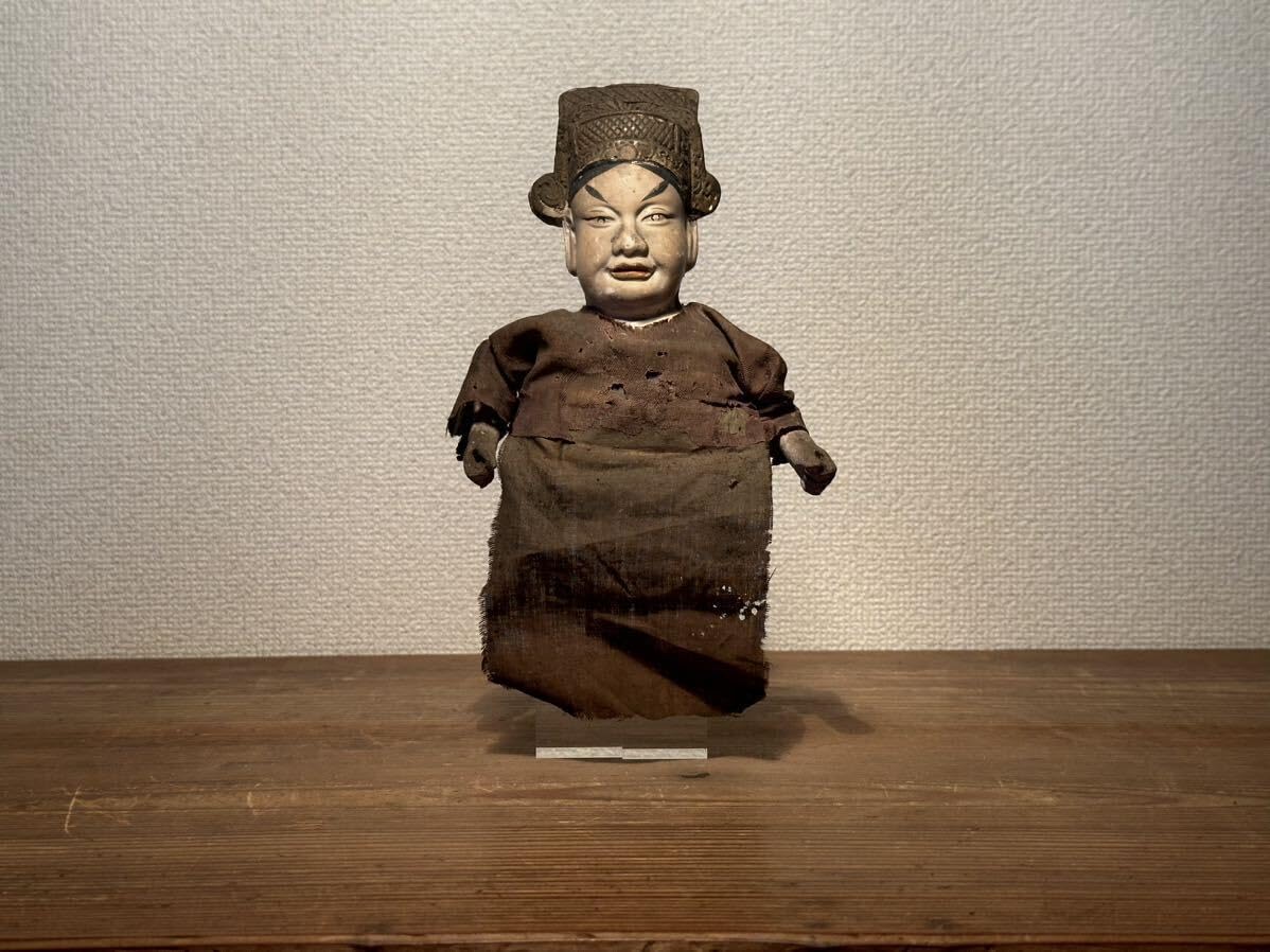 陶器人形 5体 中国 西域 モンゴル 蒙古 郷土玩具 民芸品 お土産 土人形