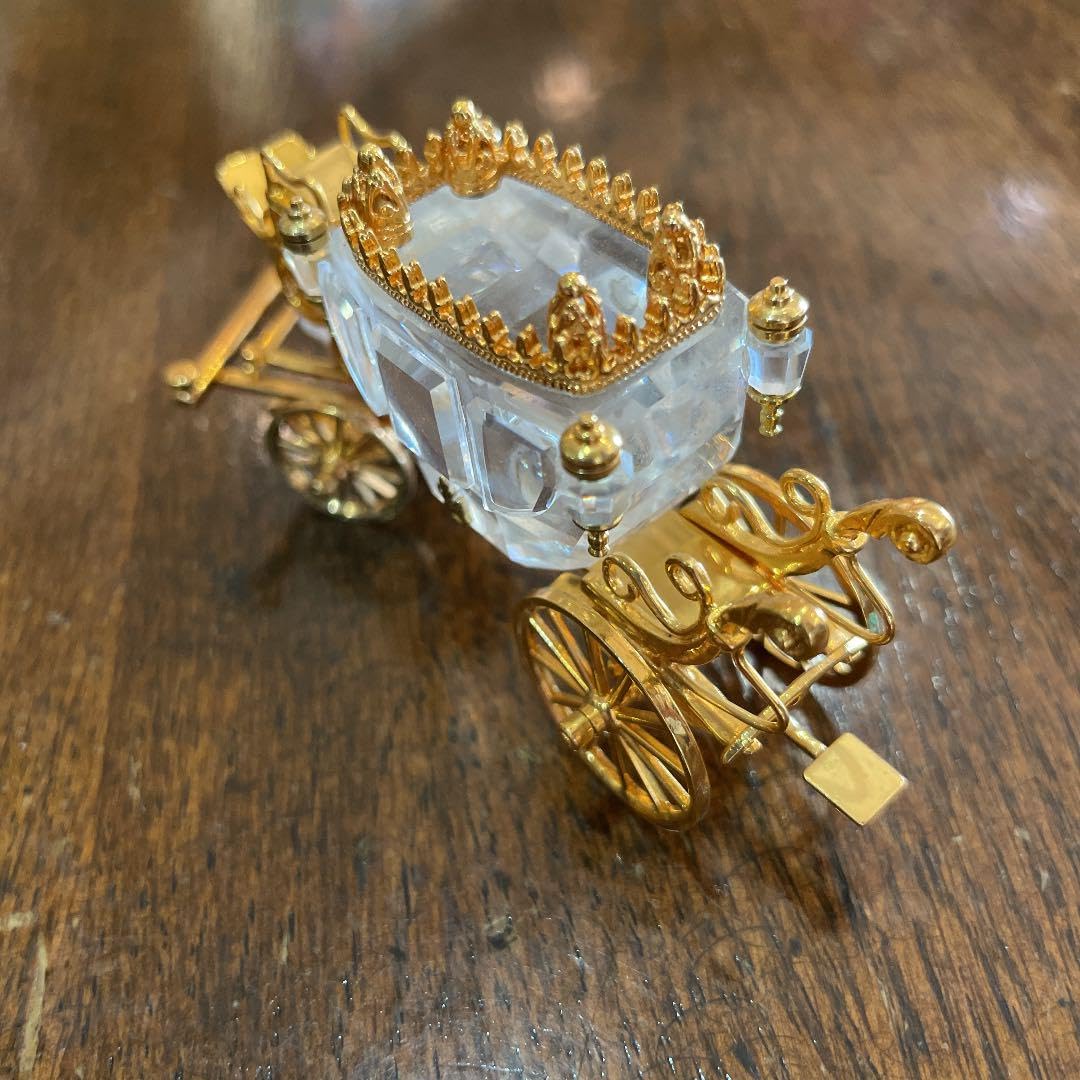 Amazon.co.jp: シンデレラの魔法の馬車 8.5cm×4.5cm×3cm 