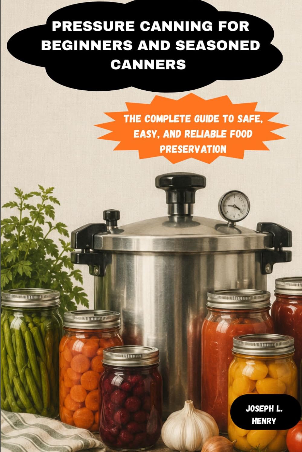 PRESSURE CANNING FOR BEGINNERS AND SEASONED CANNERS: The Complete Guide to Safe, Easy, and Reliable Food Preservation