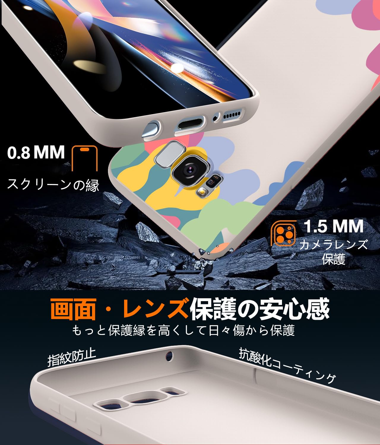 Amazon.co.jp: AQUOS Sense4 Plus ケース 耐衝撃 SH-M16 SH-RM16
