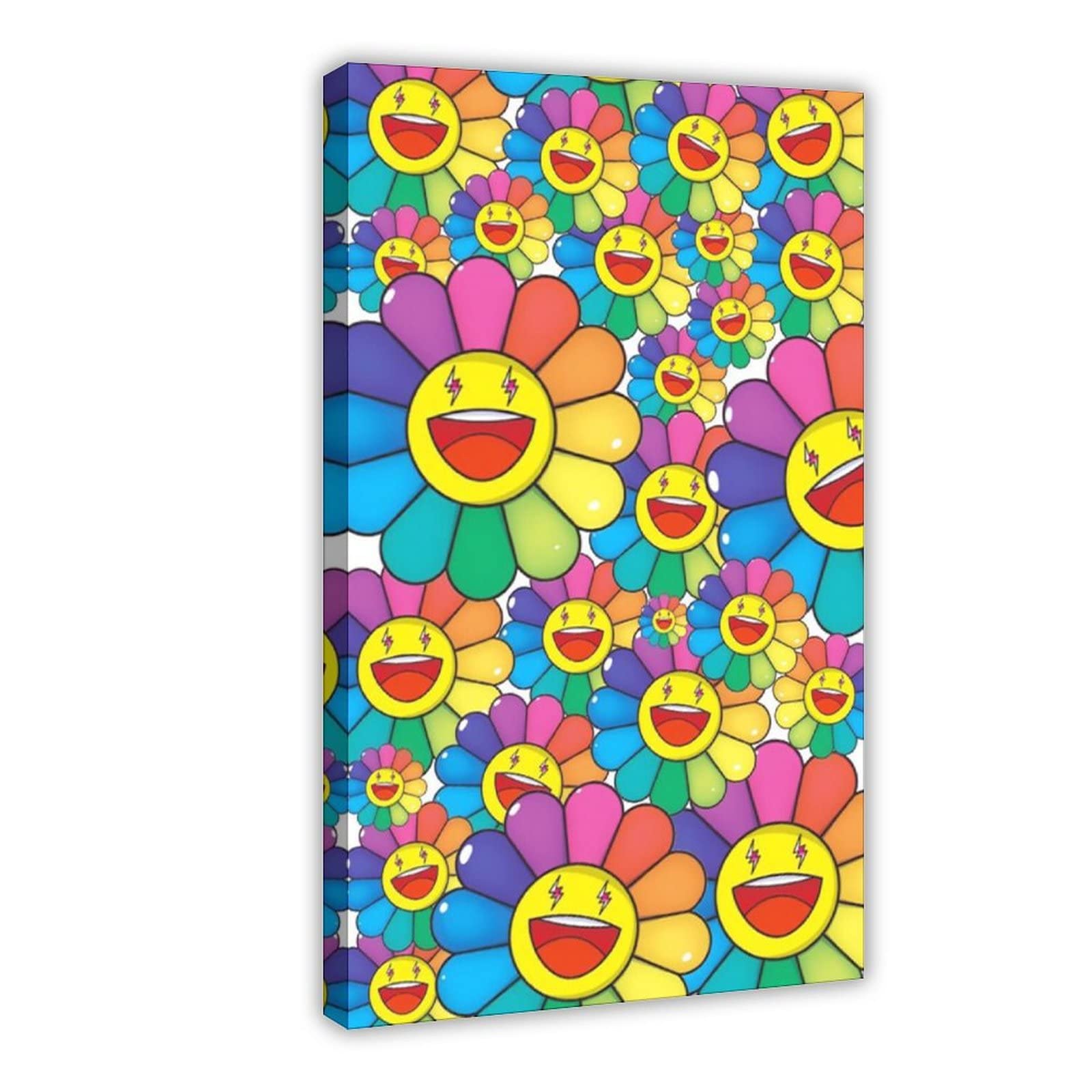 Amazon.com: ZXER Takashi Murakami Flower Poster Canvas