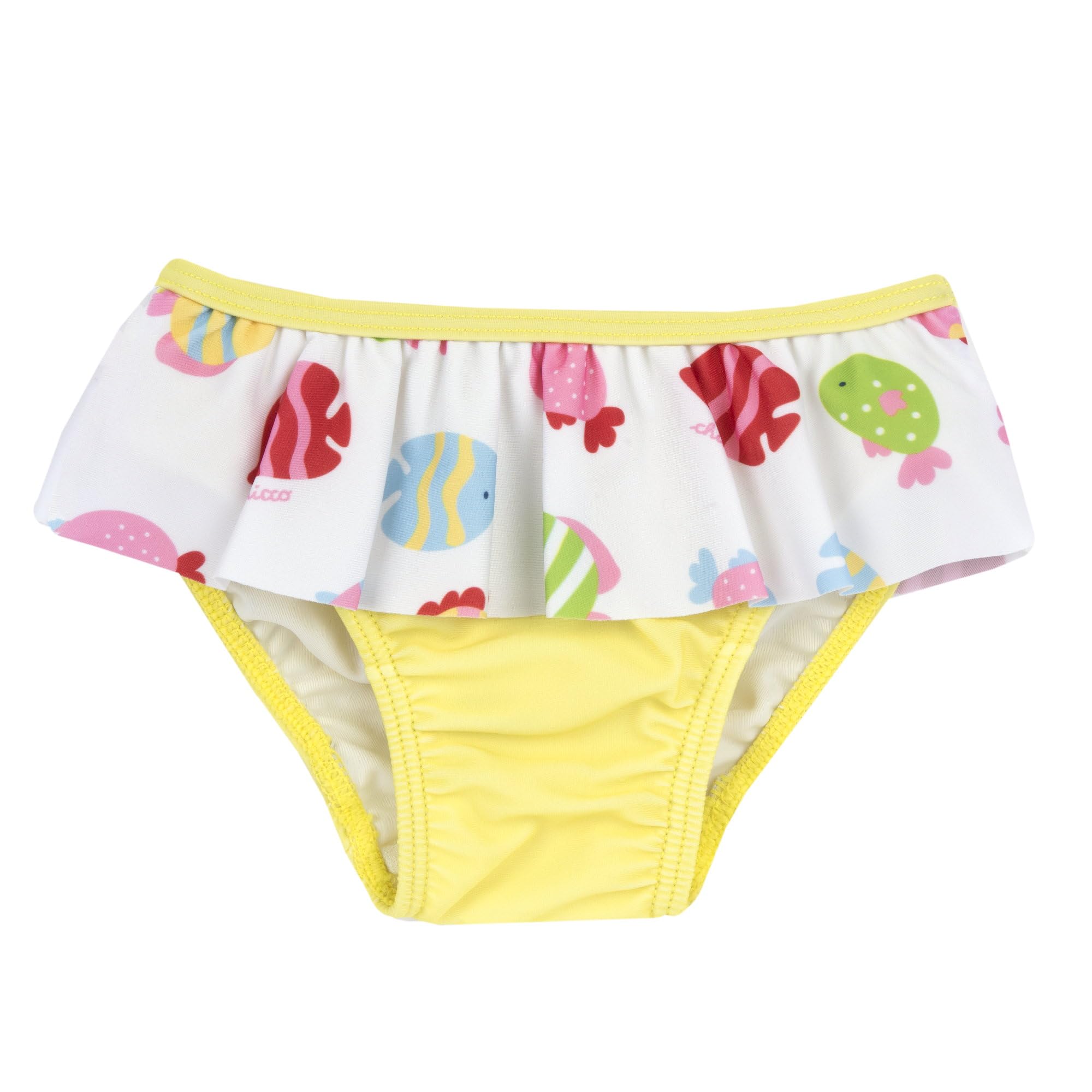 Chicco Traje de Baño Bebé Niña, Ideal para Mar y Piscina, con Cintura Elástica y Costuras Suaves,Ropa Bebé 0-24 Meses, Diseñado en Italia