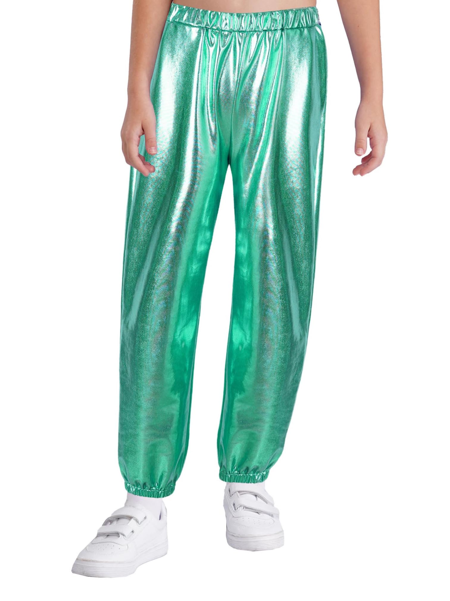 MSemis Tuta da Ginnastica Artistica Bambina 3 Pezzi Completo da Ballo di Strada Costume da Danza Moderna Jazz Hip Hop Hoodie Felpa con Cappuccio Canotta Pantaloni Sportivi