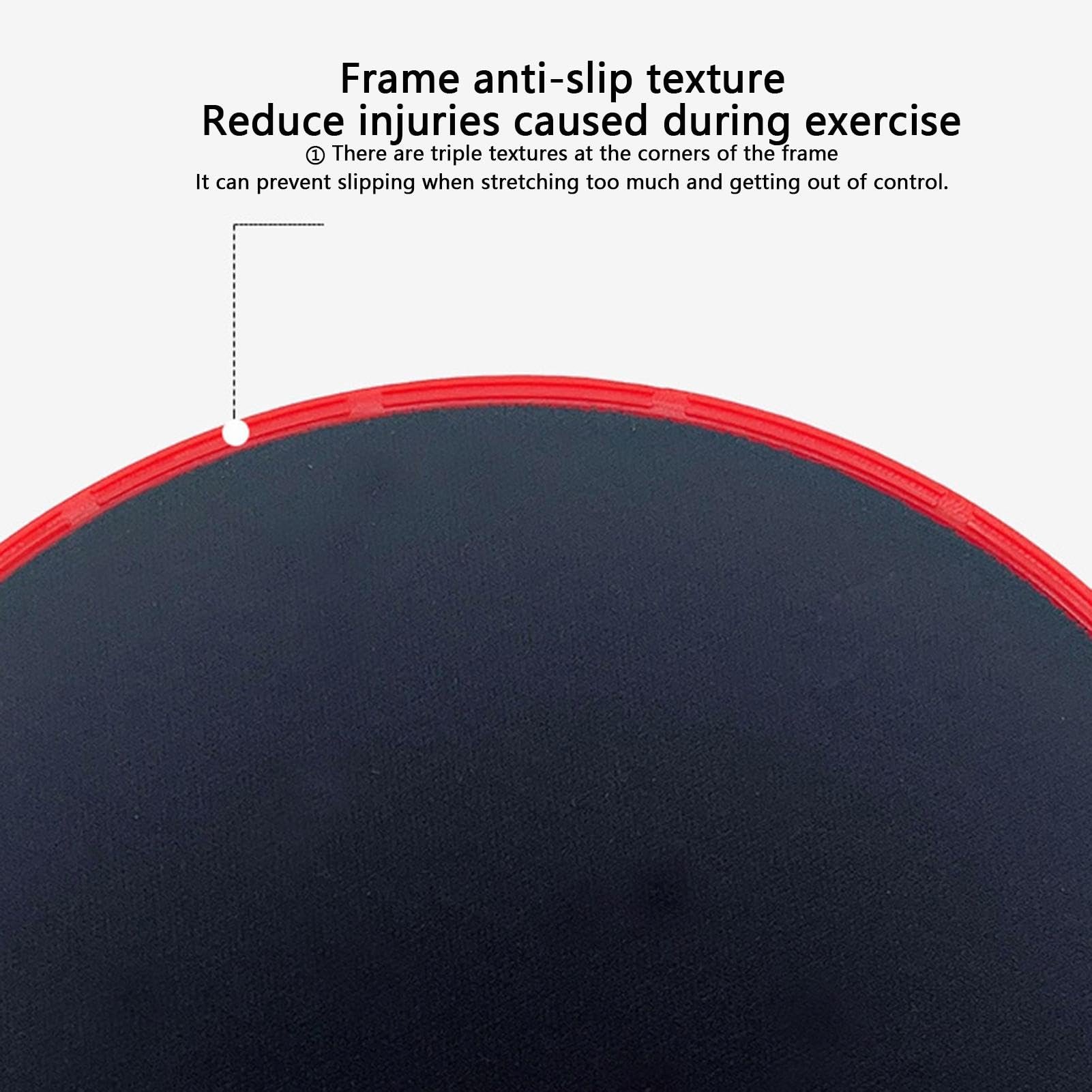 Core Slider, Slider per l'allenamento - Slider per i piedi a due lati per l'allenamento,Slider per nucleo da 2 pezzi per allenamento, slide resistenti da utilizzare su moquette pavimenti in legno
