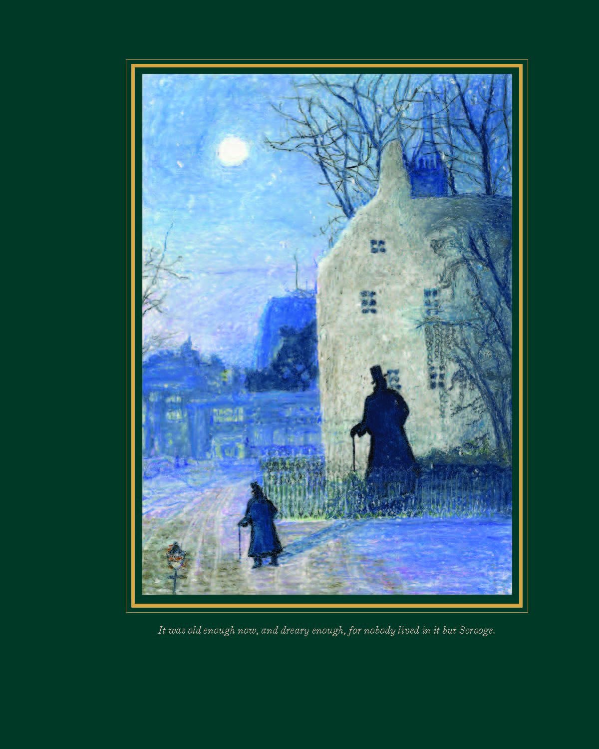 A Christmas Carol: Being a Ghost Story of Christmas (Deluxe Illustrated Leatherbound Edition) - Image 3