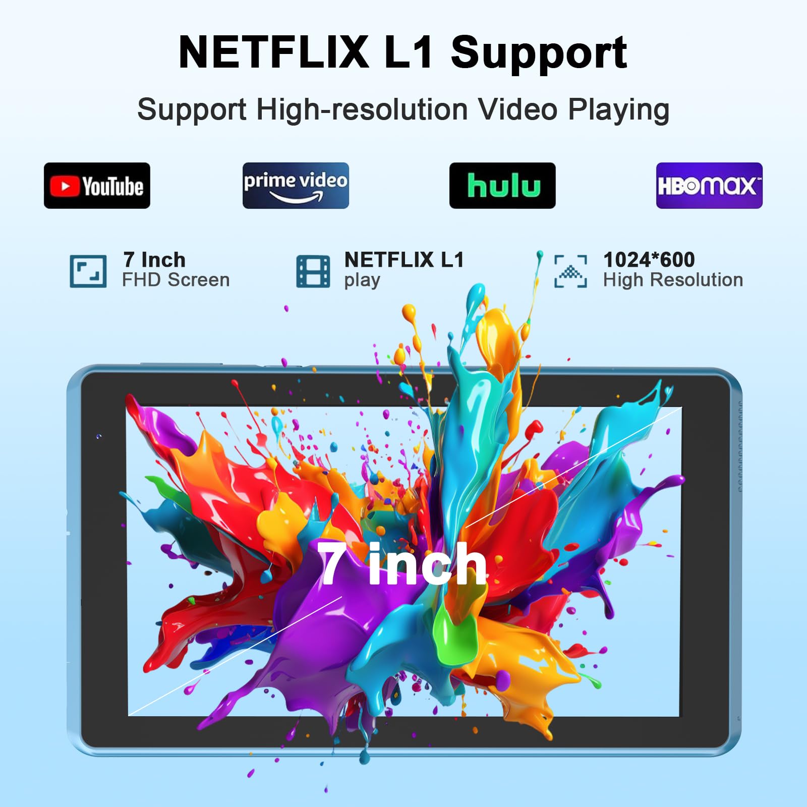 COOPERS Android 15 Tablet, 7