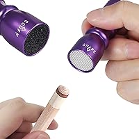 Vista 3 de AMTOVL 3 en 1 Billar Cue Tip Herramienta Billar Taco Accesorios Shaper/Scuffer/Aireador